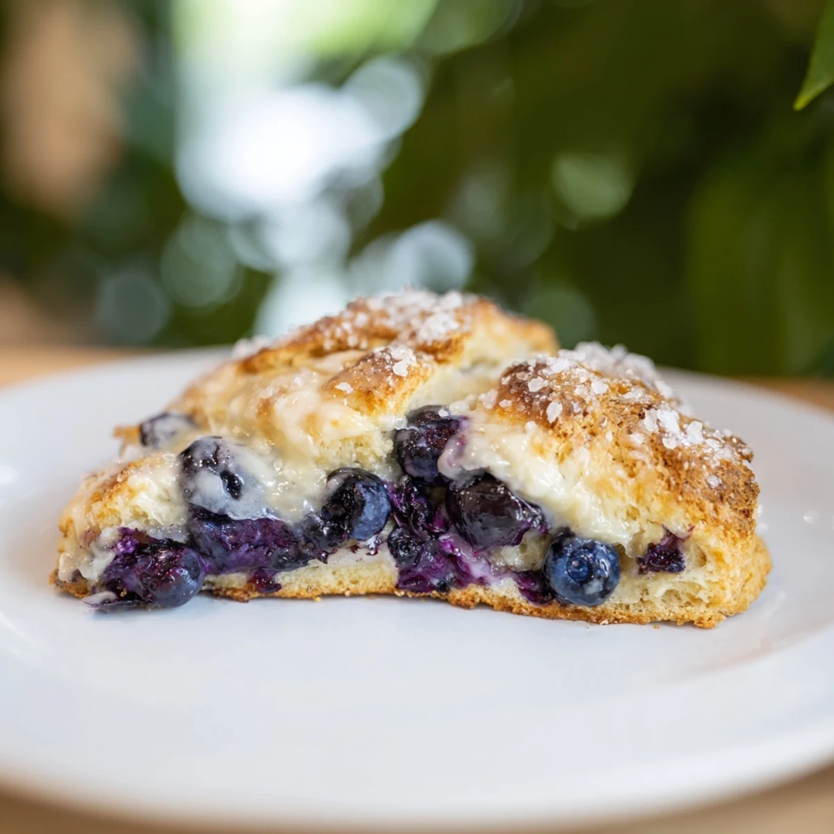 Rustic Birch Blueberry Scones