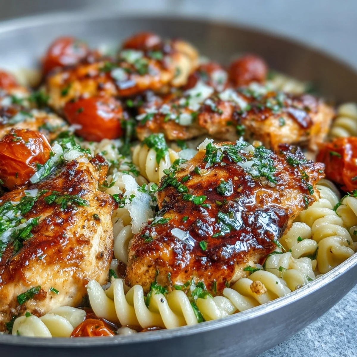 Bruschetta Chicken Pasta