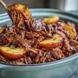 Honey Peach BBQ Pulled Pork