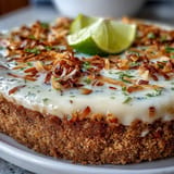 Coconut Lime Tart Graham Crust