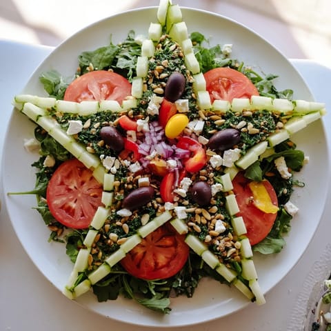Star of David Salad Platter