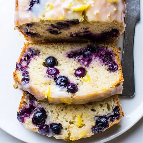 Lemon Blueberry Yogurt Loaf