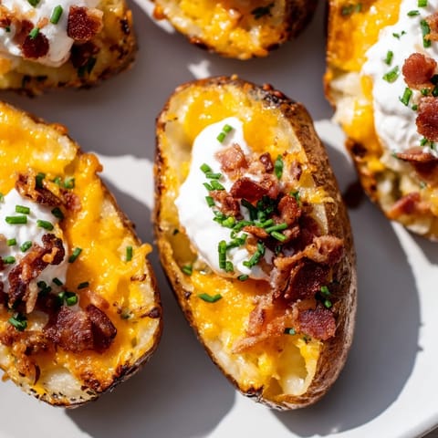 Loaded Baked Potato Skins