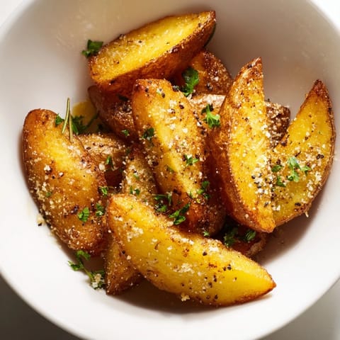 Rosemary Parmesan Potato Wedges
