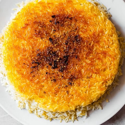 Persian Tahdig Golden Rice