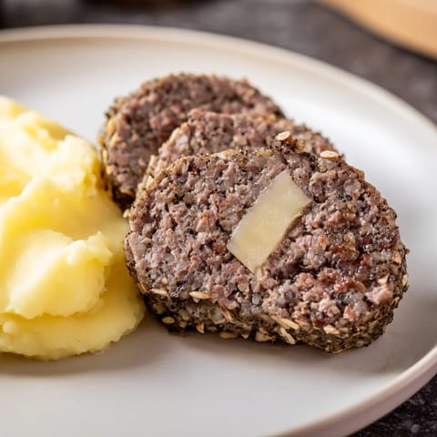 Scottish Haggis Traditional Pudding