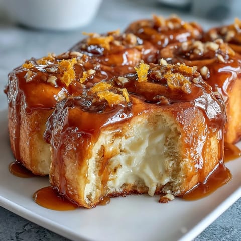 Soft Orange Rolls Delight