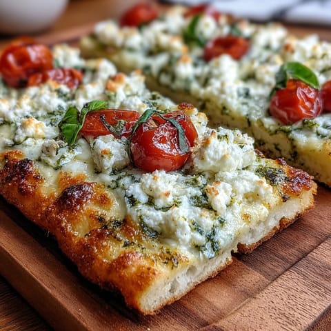 Viral Cottage Cheese Flatbread