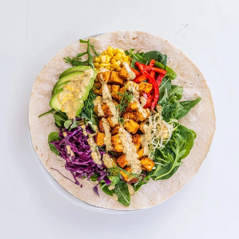 A close-up of delicious Poppy-Inspired Chicken Salad Wraps, showcasing fresh ingredients and easy assembly.