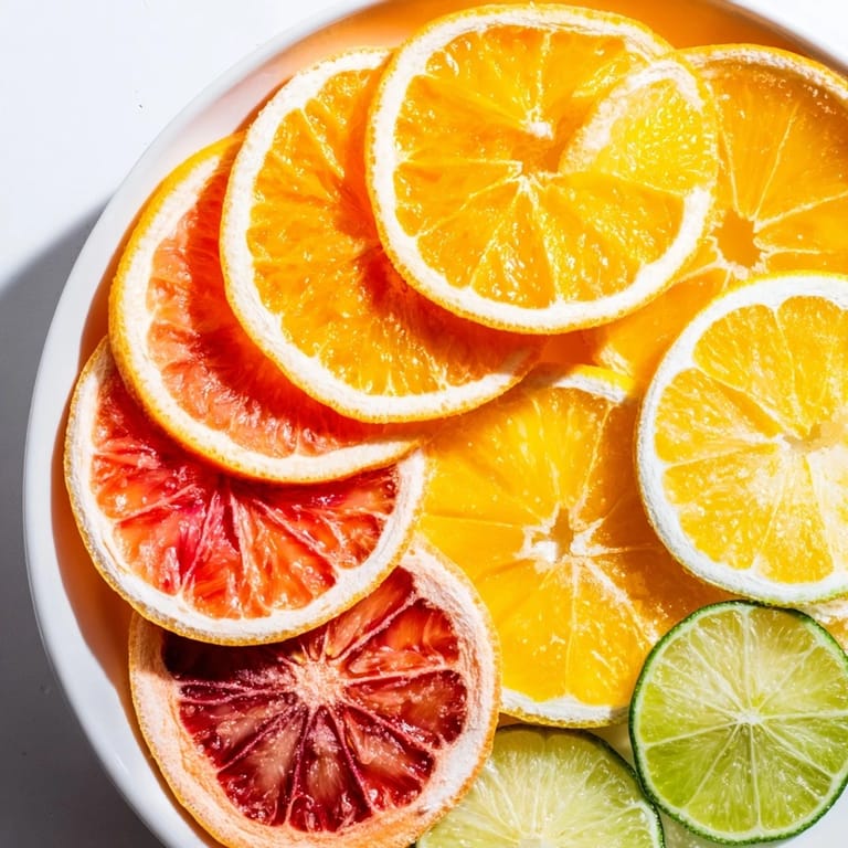 Thinly sliced oranges, lemons, and limes create elegant, eye-catching citrus slices for cocktails.