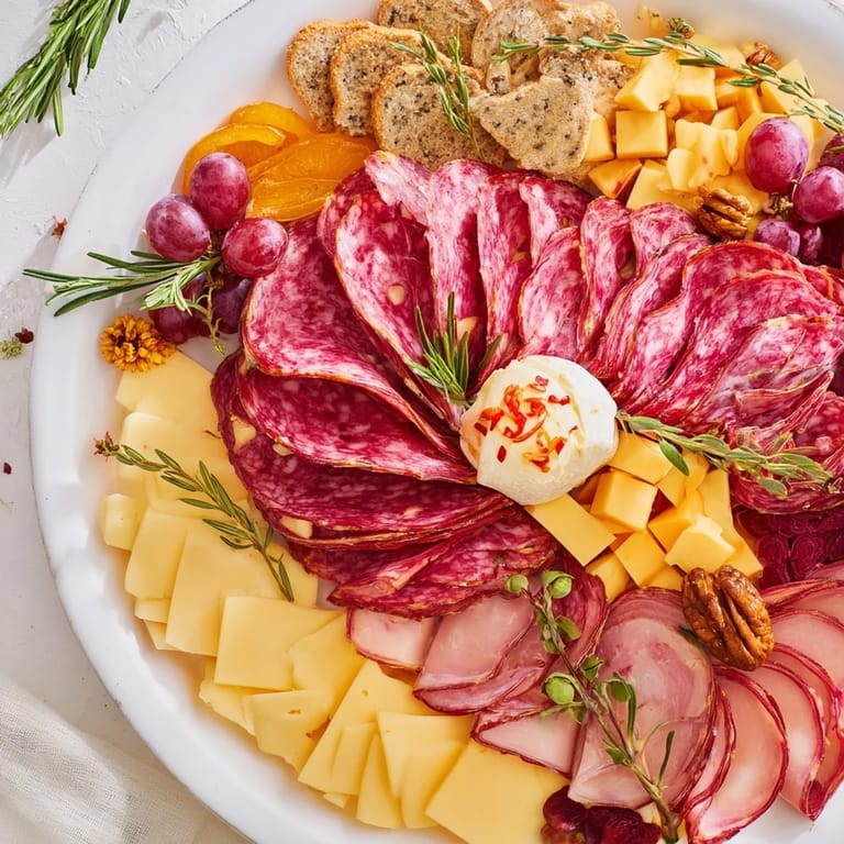 Easily assemble this visually appealing Turkey Tail Fan, a fantastic appetizer for sharing at your Thanksgiving feast.