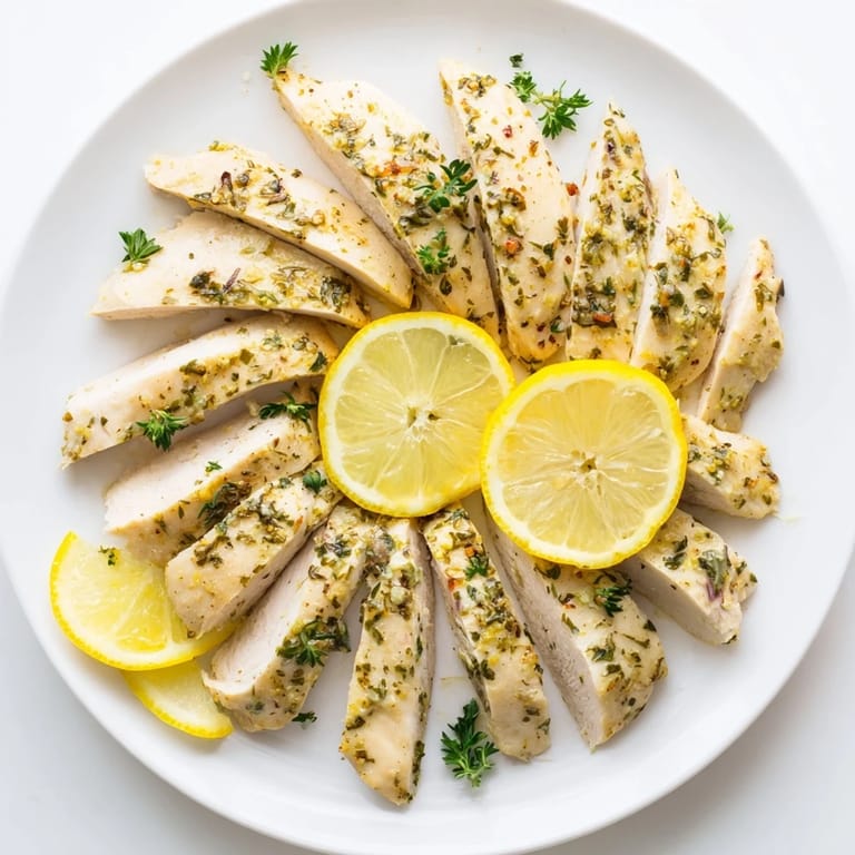 Juicy Greek Lemon Herb Chicken, perfectly baked and glistening, a flavorful Mediterranean main course.