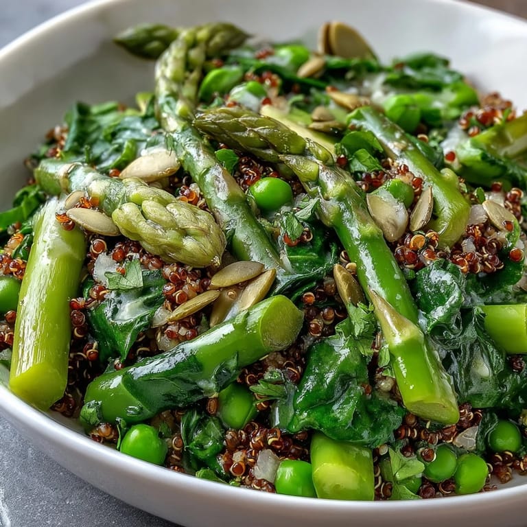 Vibrant Spring Green Bowl featuring sautéed spinach and optional feta cheese, ready to serve as a main dish.