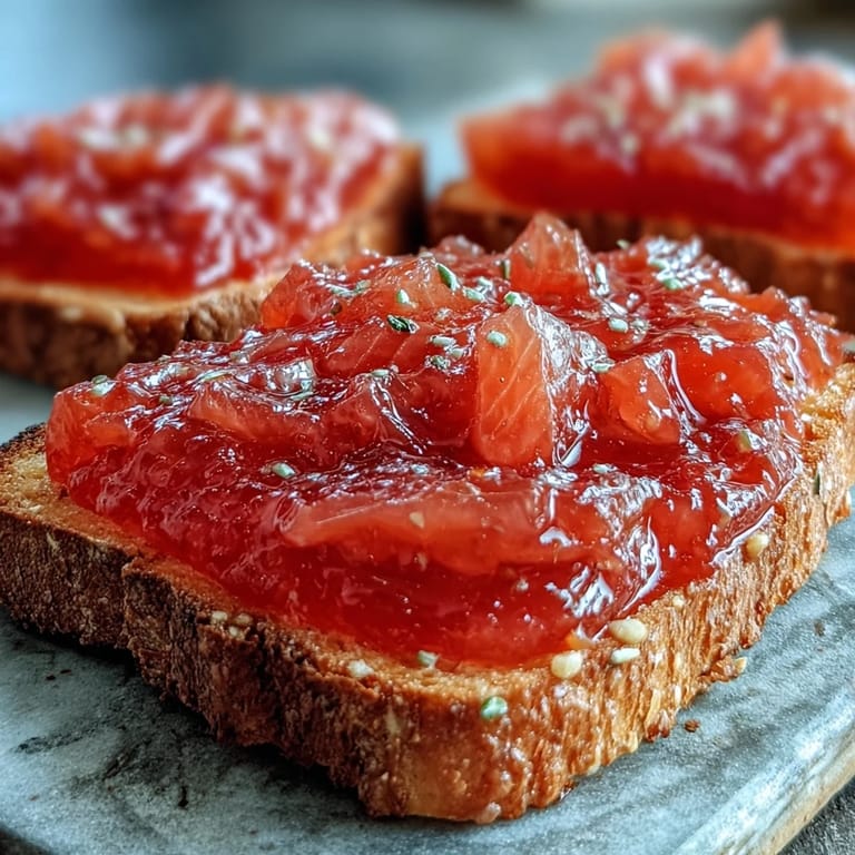 Homemade guava preserves in a glass jar with cream cheese and crackers.