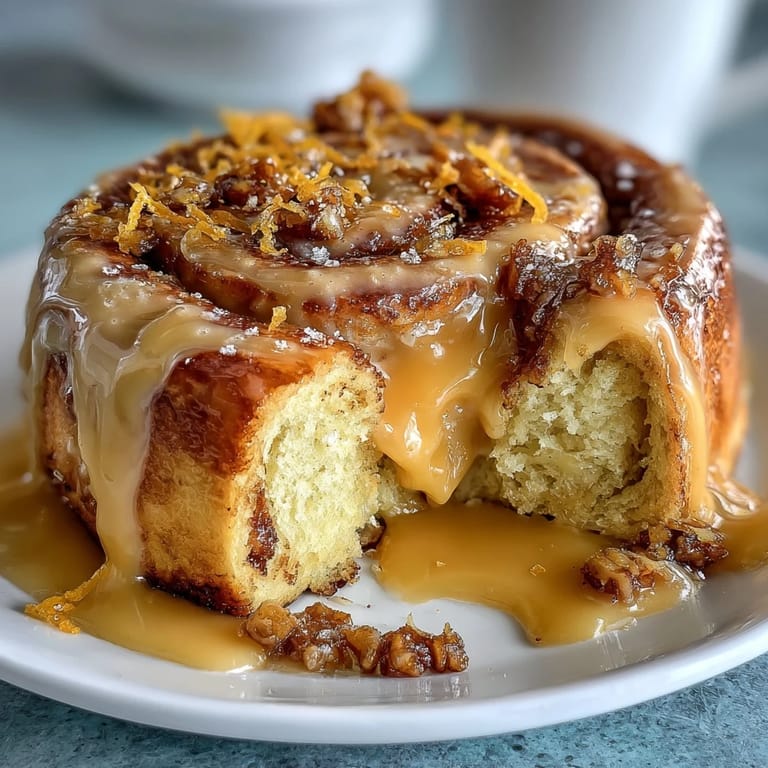 Fluffy orange rolls filled with sweet citrus sugar and drizzled with a luscious orange cream cheese frosting.